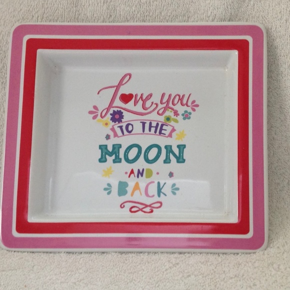 Home Accents Ceramic Trinket Tray - Picture 1 of 4